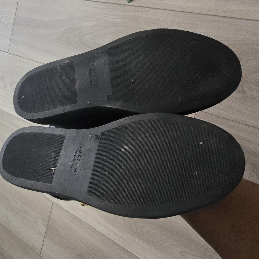 Black Sneakers with Gold Accents - Picture 6 of 6